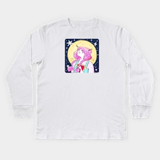 night owl Kids Long Sleeve T-Shirt